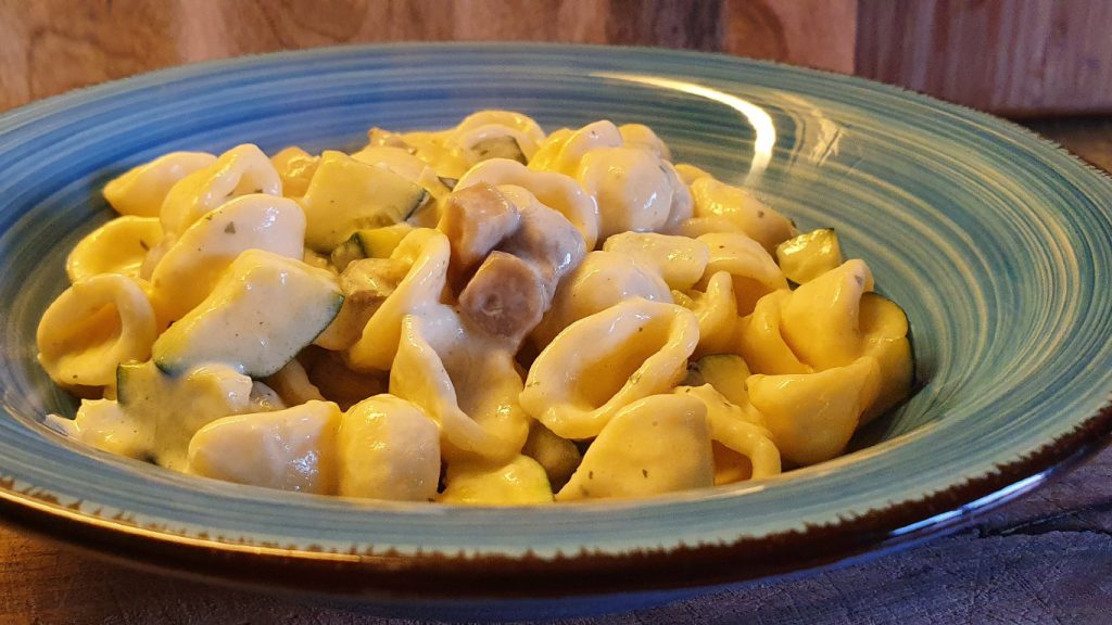 Pasta met champingnonroomsaus