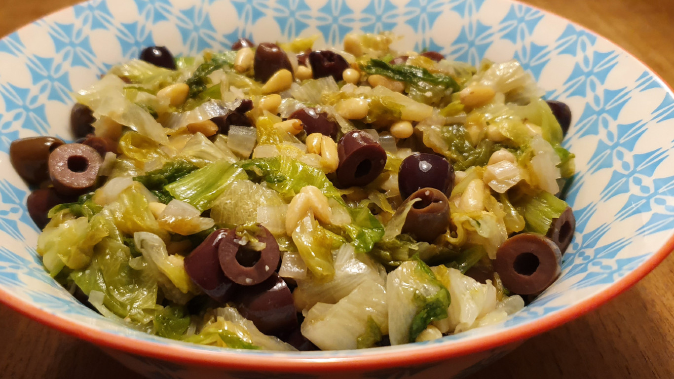 Napolitaanse Andijvie | Scarola alla Napolitana